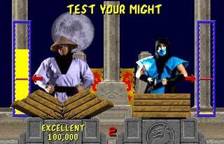Mortal Kombat screen