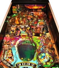 Creature from the black Lagoon pinball face
